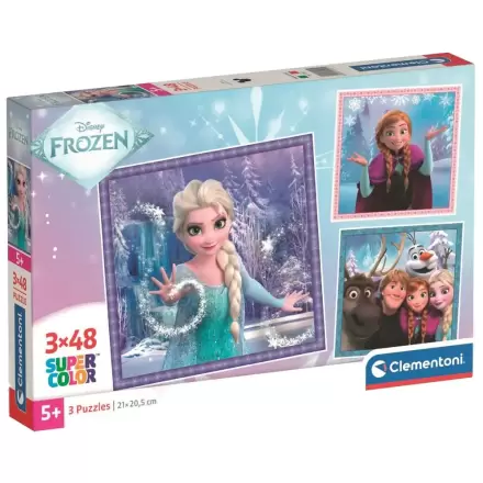 Disney Frozen puzzle 3x48 dielikov produktová fotografia