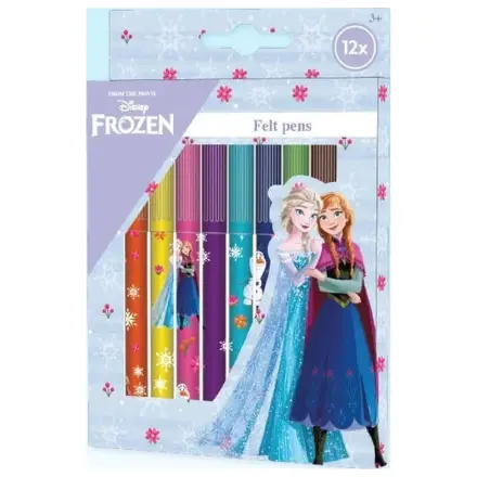 Disney Frozen Sisters súprava fixiek s plsteným hrotom, 12 ks produktová fotografia