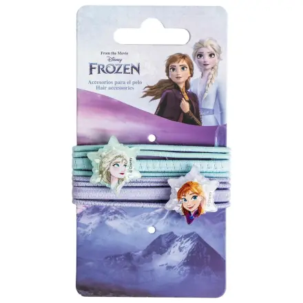 Disney Frozen Súprava gumičiek do vlasov Snowflakes, 8 ks produktová fotografia