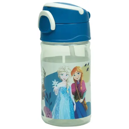 Disney Frozen Together plastová fľaša so slamkou s vešiakom 350 ml produktová fotografia
