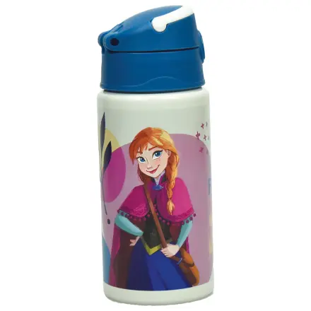 Disney Frozen Together We Lead hliníková fľaša na vodu so slamkou a držiakom 500 ml produktová fotografia