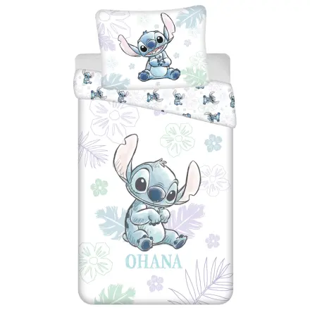 Disney Stitch Ohana biely poťah na perinu produktová fotografia