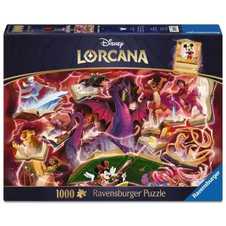 Disney Lorcana Puzzle Glimmers of the Realm: Ruby (1000 dielikov) produktová fotografia