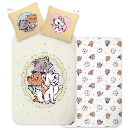 Disney Marie Trio detská obliečka na paplón pre batoľatá a predškolákov produktová fotografia