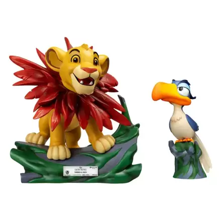 Disney Master Craft 2-balenie figúrok Oroslan Király Kis Simba és Zazu 31 cm termékfotója