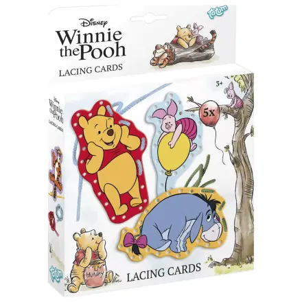 Disney Winnie the Pooh Veselé karty na šnurovanie 5 ks produktová fotografia