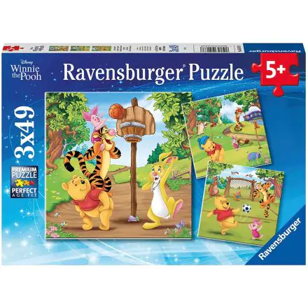 Disney Winnie the Pooh puzzle 3x49ks produktová fotografia