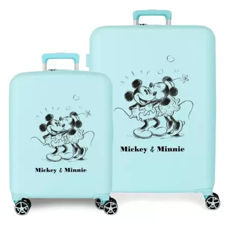 Disney Mickey & Minnie Kisses ABS balenie 2 trolley kufre termékfotója