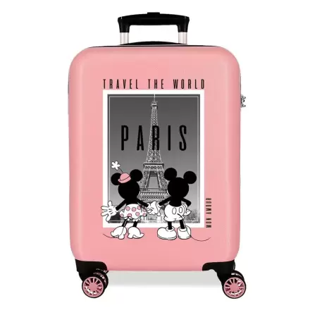 Disney Mickey & Minnie Paris ABS trolley kufor 55cm termékfotója