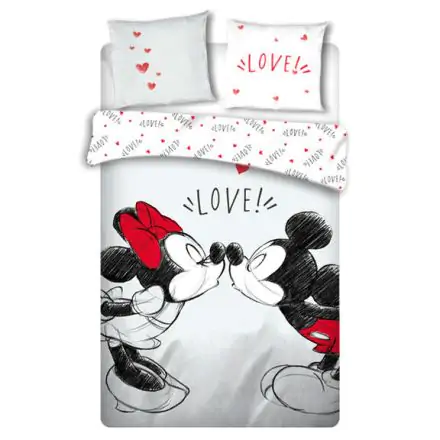 Disney Mickey and Minnie Love obliečka na paplón posteľ 135cm produktová fotografia
