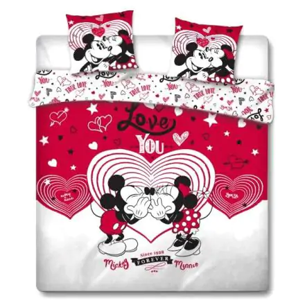 Disney Mickey and Minnie Love obliečka na paplón posteľ 135cm produktová fotografia