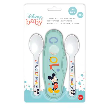 Disney Mickey cestovná príborová sada pre bábätká produktová fotografia