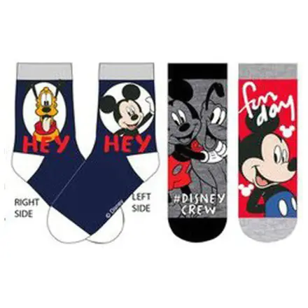 Disney Mickey Crew Detské ponožky 27/30 produktová fotografia