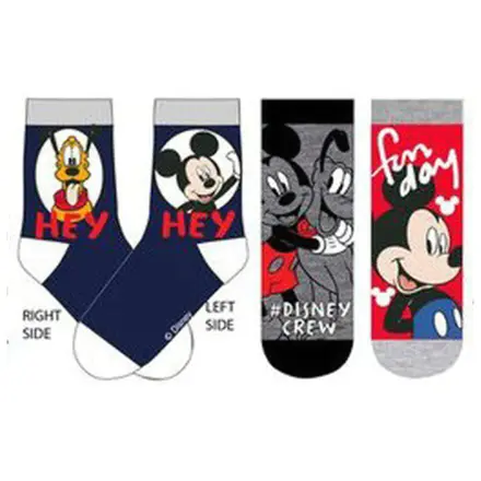 Disney Mickey Crew Detské ponožky 31/34 produktová fotografia