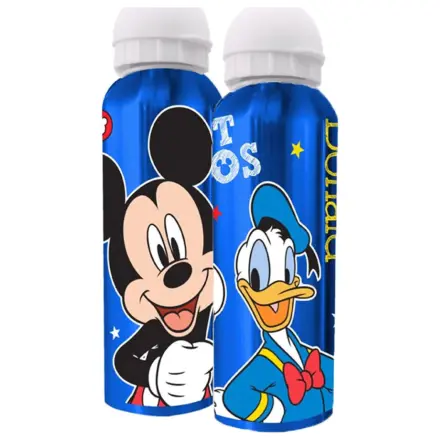 Disney Mickey Mouse, Donald Duck hliníková fľaša na vodu s pitným náustkom 500 ml produktová fotografia