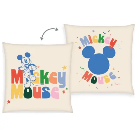Disney mäkký Velboa vankúš Mickey Mouse 40 x 40 cm produktová fotografia