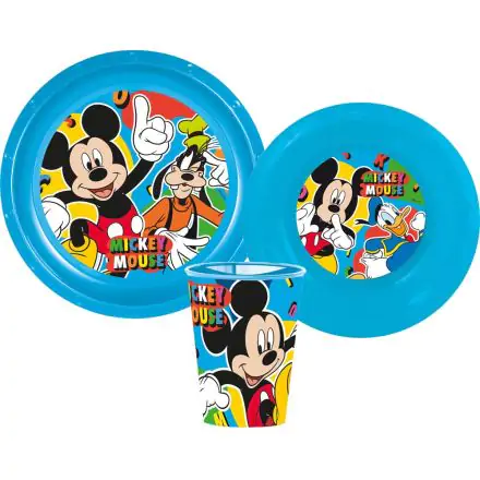 Disney Mickey plastová súprava jedálenského riadu produktová fotografia