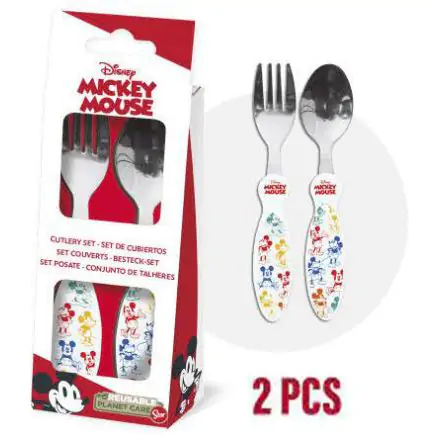 Disney Mickey Kovový príborový set - 2 kusy produktová fotografia