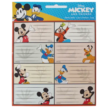 Disney Mickey Fun štítok na zošit 16 ks produktová fotografia