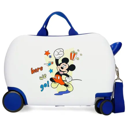 Disney Mickey Here We Go ABS cestovný kufor na kolieskach 45cm produktová fotografia