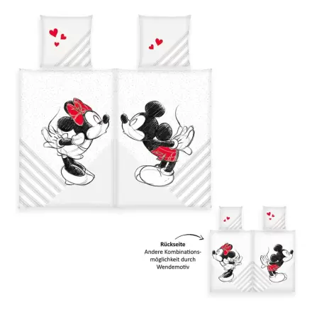 Disney posteľná bielizeň 2-balenie Mickey & Minnie Mouse 135 x 200 cm produktová fotografia