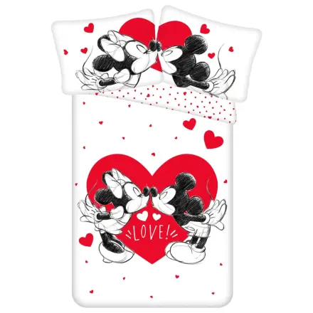 Disney Mickey, Minnie Love obliečka na paplón produktová fotografia