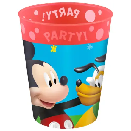 Disney Mickey Rock the House micro prémiový plastový pohár sada 4 ks 250 ml produktová fotografia