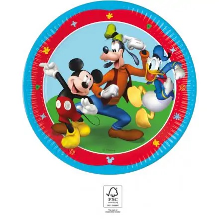 Disney Mickey Rock the House papierové taniere 8 ks 23 cm FSC produktová fotografia