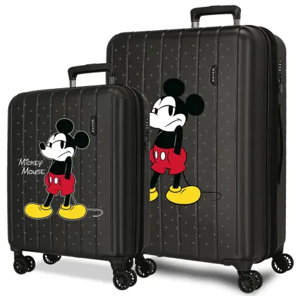 Disney Mickey Waiting ABS súprava cestovných kufrov na kolieskach 55/65 cm produktová fotografia