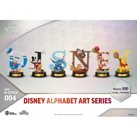 Disney Mini Diorama Stage Sošky 6-balenie 100 Years of Wonder-Disney Alphabet Art 10 cm produktová fotografia