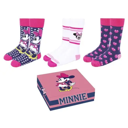 Disney Ponožky 3-balenie Minnie Mouse 36-41 produktová fotografia