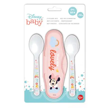 Disney Minnie Mouse cestovný príborový set produktová fotografia