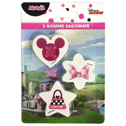 Disney Minnie Chic Tvarovaná súprava gúm po 3 produktová fotografia
