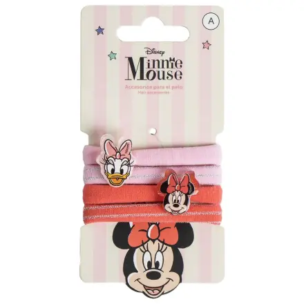 Disney Minnie Daisy súprava 4 gumičiek do vlasov produktová fotografia