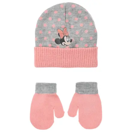 Disney Minnie Dots Grey detská súprava čiapky a rukavíc 48 cm produktová fotografia
