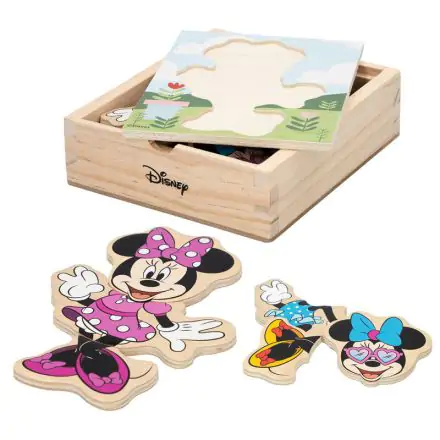 Disney Minnie drevené puzzle 19 ks produktová fotografia