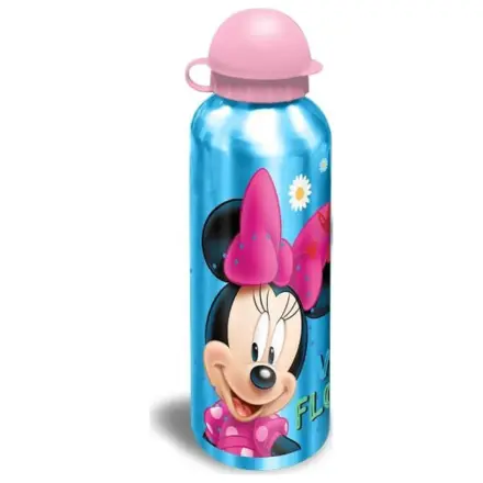 Disney Minnie Flower hliníková fľaša na pitie s uzáverom so slamkou 500 ml produktová fotografia