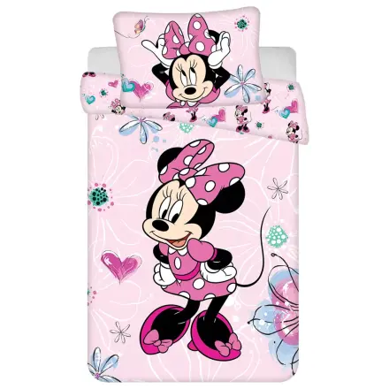 Disney Minnie Flowers detská, predškolská obliečka na paplón produktová fotografia