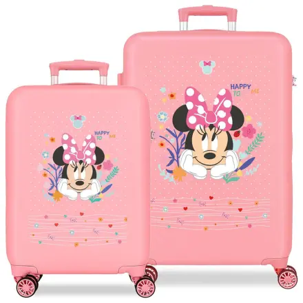 Disney Minnie Happy To Be Me ABS 2-dielny set kufrov na kolieskach 55/65cm produktová fotografia