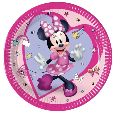 Disney Minnie Junior papierové taniere 8 ks 20 cm FSC produktová fotografia