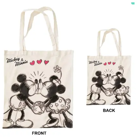 Disney Minnie Mickey Kiss Plátená Taška, Nákupná Taška 44 cm produktová fotografia