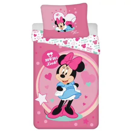 Disney Minnie Microfiber obliečka na paplón 140x200cm, 70x90cm produktová fotografia