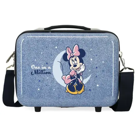 Disney Minnie One In A Million Denim ABS prispôsobiteľný kozmetický kufrík 29cm produktová fotografia