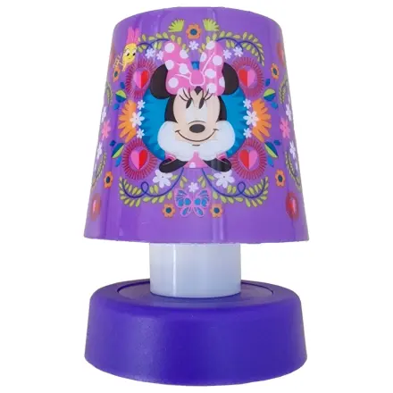 Disney Minnie Fialová mini stolová lampa 11 cm produktová fotografia