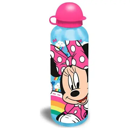 Disney Minnie Rainbow hliníková fľaša na vodu s uzáverom na pitie 500 ml produktová fotografia