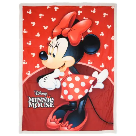 Disney Minnie Red sherpa deka 140x190 cm produktová fotografia