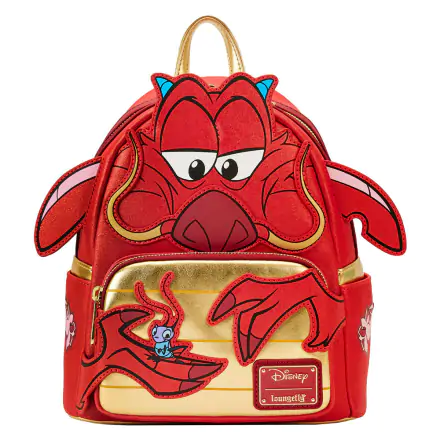 Loungefly Disney Mulan 25th Anniversary Mushu glitter ruksak 26cm produktová fotografia