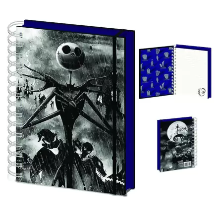 Disney Nightmare Before Christmas A5 lentikulárny zápisník termékfotója