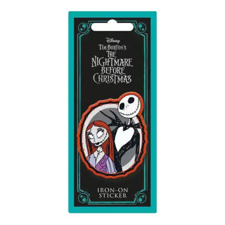 Disney Nightmare Before Christmas Jack & Sally vyšívaná nálepka termékfotója