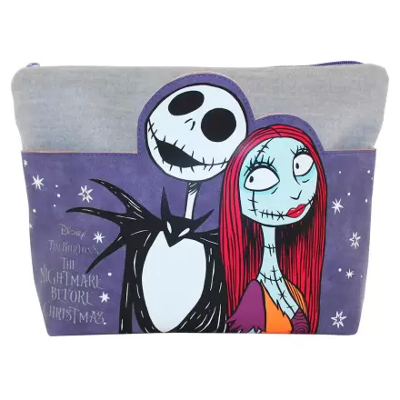 Nightmare Before Christmas Make Up Bag Jack & Sally Purpurová termékfotója